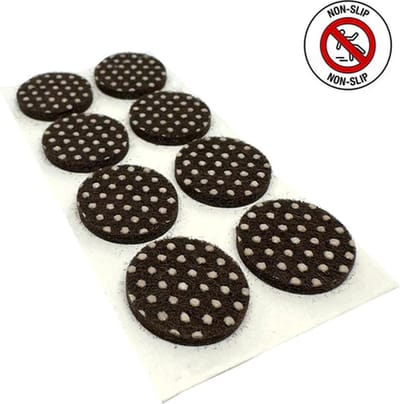FSW-Products - Antislip Viltjes Vloerbeschermers - 8 Stuks - Zelfklevend Meubelvilt - Stoelviltjes - Stoelpoten - Vloerglijders - Vilt