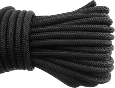 20m Elastisch Bungee Touw 8mm Schokkoord voor Zeil, Bagage en Vastzetten