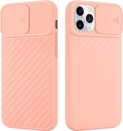 Cadorabo Hoesje geschikt voor Apple iPhone 11 PRO MAX in Mat Roze - Beschermhoes van flexibel TPU-silicone en met camerabescherming Case Cover Etui