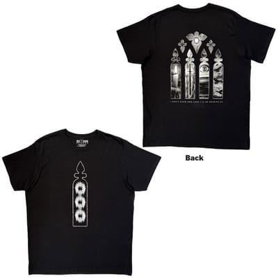 Bad Omens - Stained Glass Heren Tshirt - M - Zwart