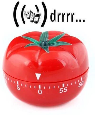 Jumada's - Rode Analoog Kookwekker met Tomaten Design en Timer - Efficiënt Koken met Able"