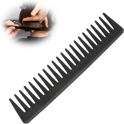 Haarkam ABS - Kam voor haar - Dagelijkse styling - Antistatisch ontwerp - 19 cm - Zwart