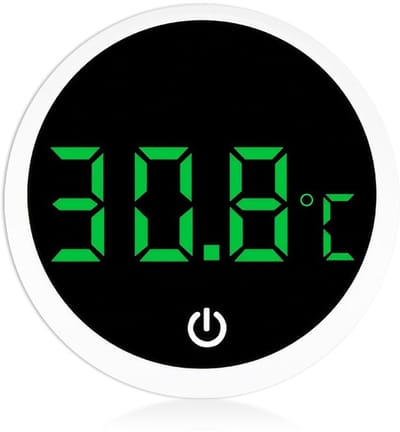 Digitale aquarium thermometer voor zoet- en zoutwater met aanraakdisplay en hoge nauwkeurigheid