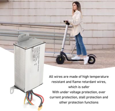 Dailygoods - Elektrische Scooter Controller - 36V 350W - Meerdere Bescherming - Stabiele Gevoelige Controller - Vervangende Onderdelen - Geschikt voor...