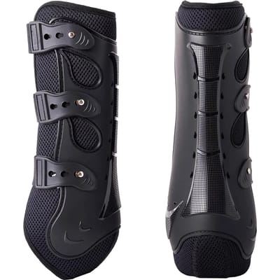 Imperial Riding - Dressuur peesbeschermers Pro mesh Zwart - Cob