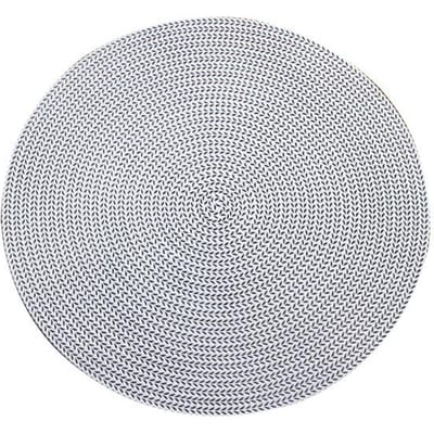 Ronde Onderzetters 15 inch Diameter Milieuvriendelijk PVC Antislip Slijtvast Hitte-isolatie