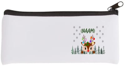Akyol - kerst rendier met eigen naam Etui - Kerstmis - kerst beker - winter - kerst - christmas - kerst cadeau - 20 bij 9 cm