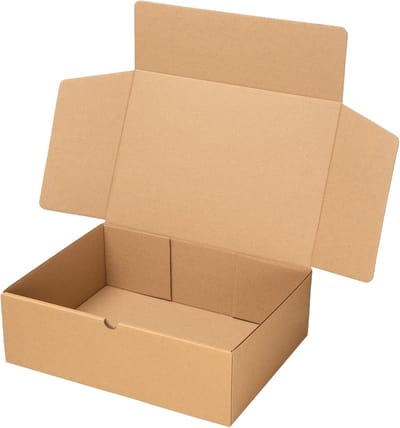 Verzenddozen Zelfmontage - Postdozen Kraft - Bestellingen Verzenden - Milieuvriendelijk Karton - 25 Stuks 33x25x10cm - Natuurlijk