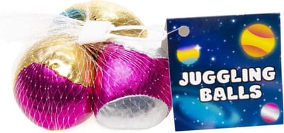 Lg-imports Juggling Balls Space Metallic 3-piece 4cm