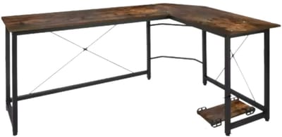 L-vorm Bureau - 170cm - Vintage - Hoekbureau - Computer, Gaming & Laptop Bureau - Thuiskantoor - Tafel