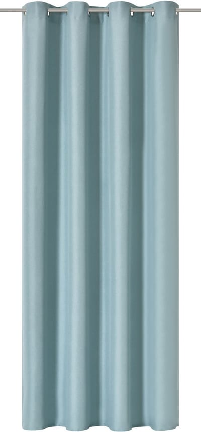 Elbersdrucke Gordijn met oogjes Lino 255x140 cm mint lichtdicht