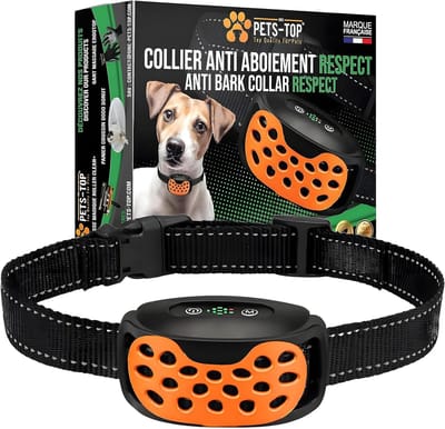 Anti-Blaf Training Halsband voor Honden - Waterdicht en Verstelbaar 2-20 Kg