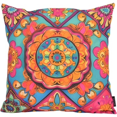 NOVÉE Sierkussen kaya mandala #1 outdoor | 45 x 45 cm | katoen/polyester