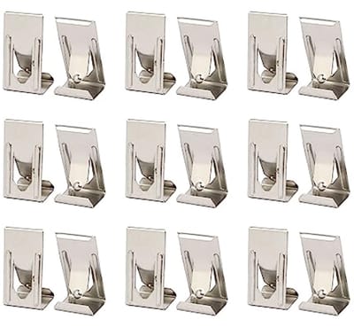 Metalen veerklemmen voor fotolijsten en knutselen - 30 stuks