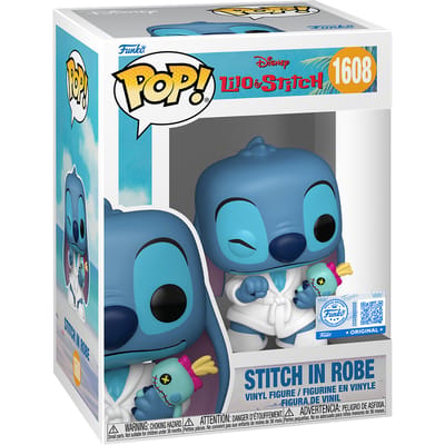Lilo & Stitch Stitch in Robe vinylfiguur 1608 Unisex Funko Pop! - Neutraal - Standard