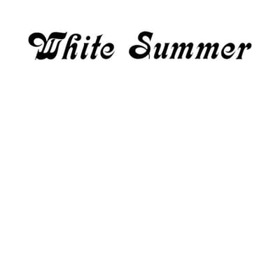 White Summer - White Summer (CD)