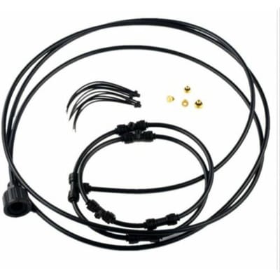 Ventilator Nevel Kit Koeling Bevochtiging Ventilator Nevelring Buitenventilator Nevel Koelsysteem voor Thuis 16 inches