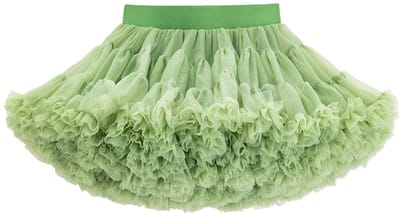 Joya Kids® Pastel Groen Verkleedrok met Tule | Fluffy Tutu Verkleedjurk Meisje | Volumineuze Rok met meerdere lagen | Verkleedrok met tule Mintgroen | Verkleedkleding | Meisje Verkleedset | Petticoat Rok | Stijlvolle Verkleed | Maat S