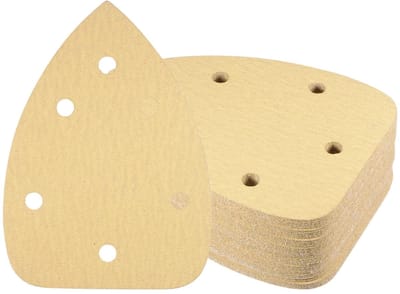Dailygoods - Schuurpapier voor details muisschuurmachine - Schuurpapier met haken - 40 stuks 100 korrel - 9,9 inch x 5,9 inch - Geschikt voor houten m...