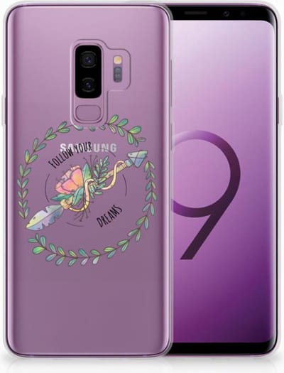 Samsung Galaxy S9 Plus Telefoonhoesje met Naam Boho Dreams
