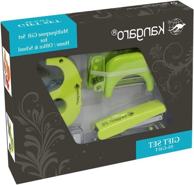 Nietmachine Cadeaupakket - Kantoor Set - Thuiswerk Organiseren - Compleet Bureau Accessoires - 22.5 x 17 x 4.2 cm