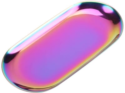 Dailygoods- Opberglade Roestvrij Staal - Organizer Cosmetica/Sieraden - Duurzaam - Eenvoudig Ontwerp - Gemakkelijk Schoon te Maken - Flexibele Afwerking - Opbergdoos