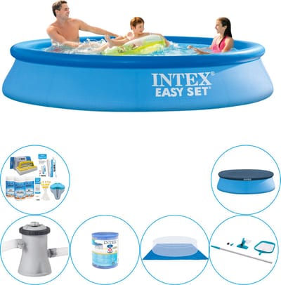 Easy Set Rond 305x61 cm - Zwembad Combi Deal