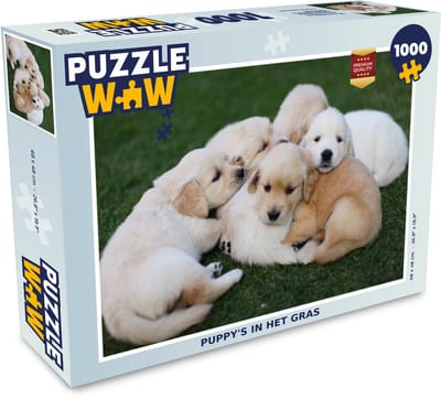 Puzzel Dieren - Puppy's - Honden - Legpuzzel - Puzzel 1000 stukjes volwassenen
