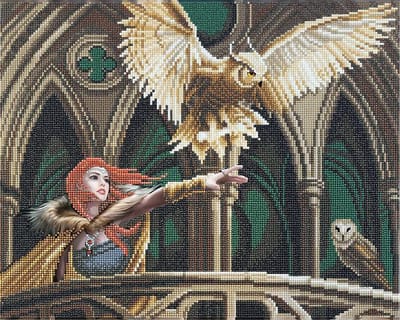 Anne Stokes crystal art Uil