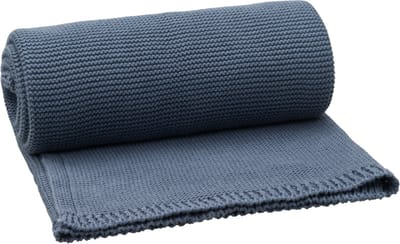 Fresk Kinderdeken Unisex80 x 100 cm – Babydeken - Wiegdeken - Ledikant deken - Blauw -