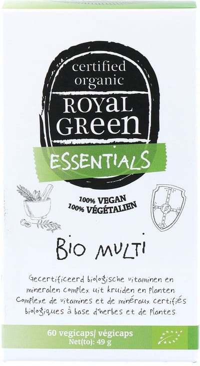 Royal Green Multi Biologisch - 60 vegacapsules