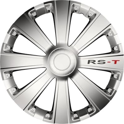 Carpoint Wieldoppen Rs-t 16 Inch Abs Zilver Set Van 4