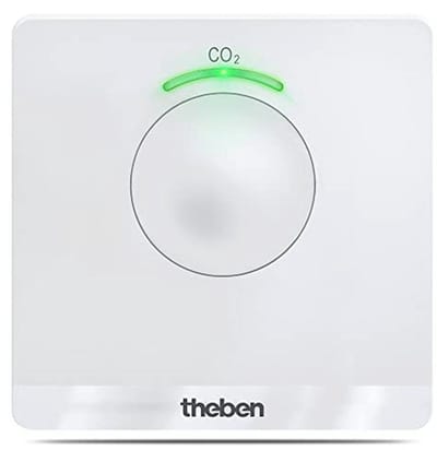 Mobiele CO2 Monitor - Luchtkwaliteitsensor met USB-kabel en LED Waarschuwingssysteem