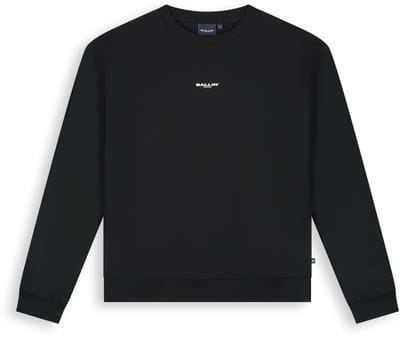 Ballin Amsterdam - Jongens Loose fit Sweaters Crewneck LS - Black - Maat 6