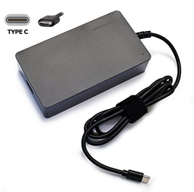 LCNB-PRO-140-C 140W Notebook Laptop Adapter USB Type-C Oplader geschikt voor Macbook / Tablets / Smartphones en Laptops met USB-C poort - 110~240V - 5~20V - 3~4,5A