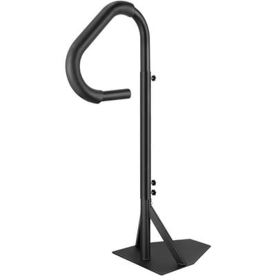 Main courante pour jacuzzi, Main courante latérale de spa rotative à 360° avec hauteur réglable de 48 à 63 pouces, Main courante de jacuzzi pour marche de spa en aluminium antirouille avec glissement sous