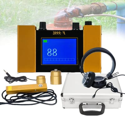 Lekdetector Waterleiding - Lekkage Zoeker - Pijpleiding Inspectie - Digitaal Display - Tot 3 Meter - Zwart