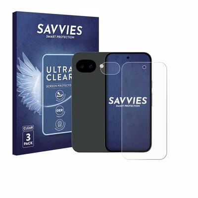 Savvies - Screenprotector voor Google Pixel 10a (Voor+Camera) - Folie Beschermfolie transparant 6 Stuks