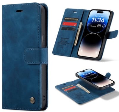 Casemania - Bookcover - Geschikt voor Samsung Galaxy S25 Edge Blauw