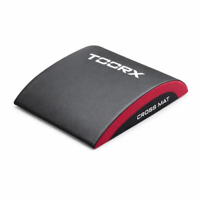Toorx Fitness Ergonomisch buikspierkussen met high-density foam - Buikspiertrainers - Buikspierbank - Fitnessbank - Zwart