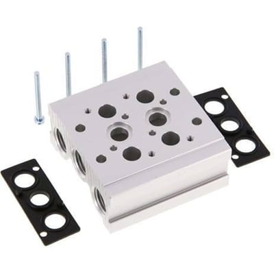 Manifold 2-Stations YPC SF2000 5/2 5/3-weg