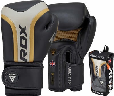 RDX Sports T17 Aura Bokshandschoenen - Zwart - 10 oz.