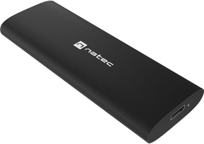 Natec RHINO - storage enclosure - M.2 NVMe Card / PCIe (NVMe) - USB 3.1 (Gen 2)
