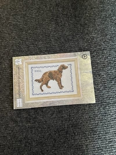 Borduurpakket Permin Hondenserie 14-8378