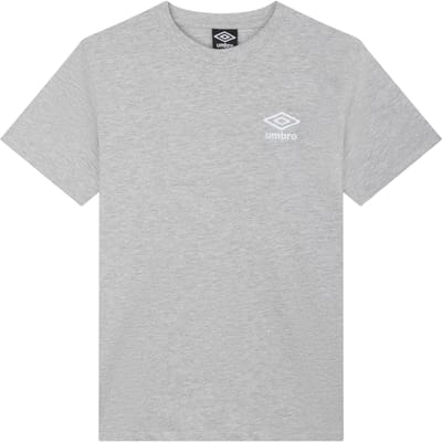Umbro Dames/Dames Core Klassiek T-Shirt (Grijs gemêleerd/wit)