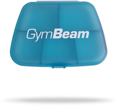 GymBeam PillBox 5 Aquamarijn