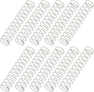 Kleine Compressieveren 0,6 mm Draaddiameter - Set van 10 Stuks RVS