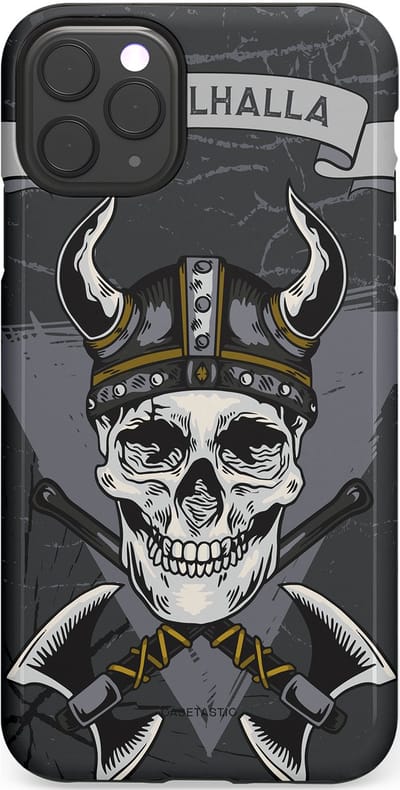 Casetastic Hoesje Geschikt voor Apple iPhone 11 Pro Max - Stijlvolle Beschermende Duo-layer Case - Valhalla