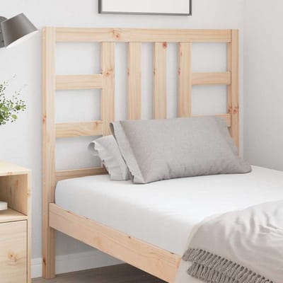 vidaXL Hoofdbord 96x4x100 cm massief grenenhout