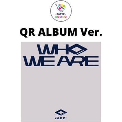 QR ALBUM Versie AHOF 1e Mini-album WHO WE ARE No POB blue